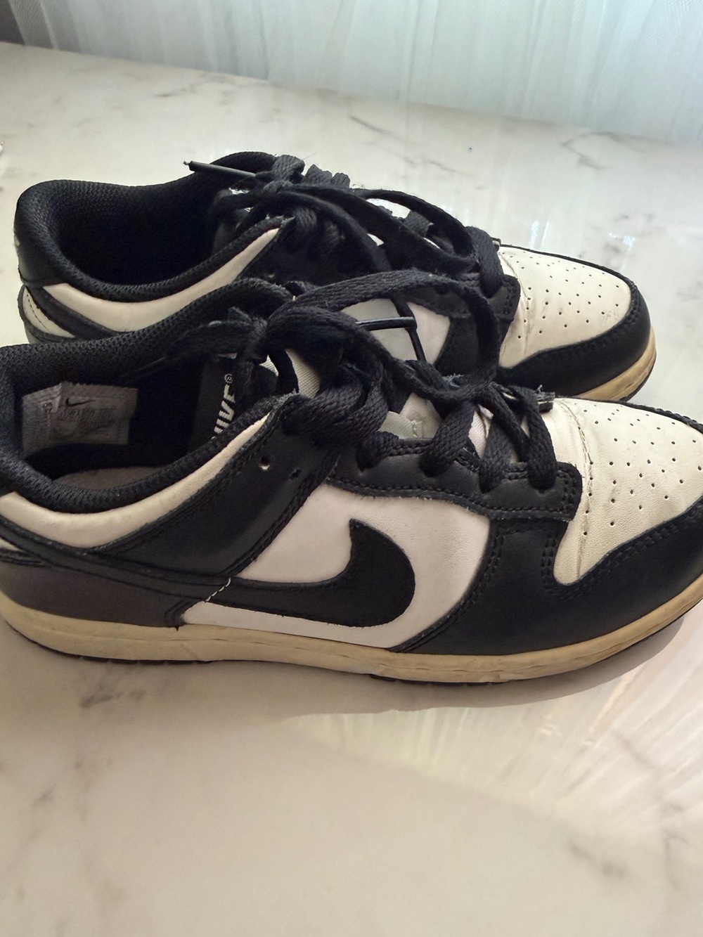 Nike Black and White Panda Dunk Low